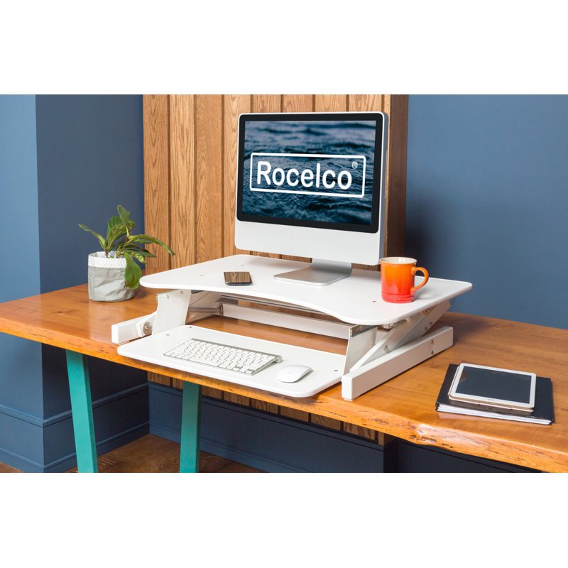Symple Stuff Rocelco Large Retractable Keyboard Tray Height Adjustable